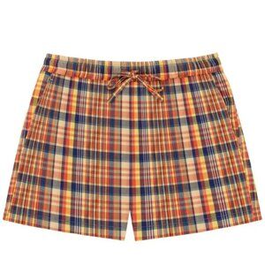 Rowing Blazers Madras Shorts Drawstring Plaid Shorts Boxer Style Lounge Shorts